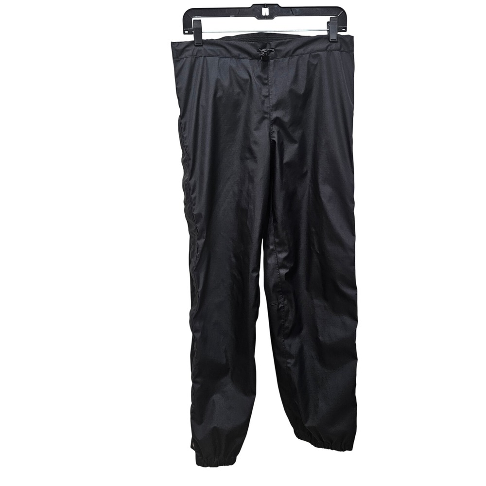 Patagonia Unisex Super Pluma Pants Rain S Black Ripstop Nylon Waterproof Gorp
